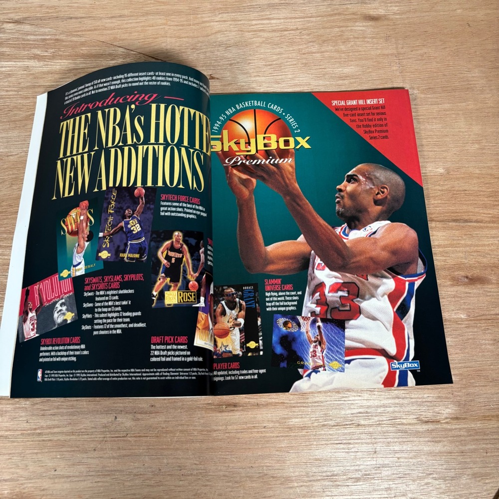 Beckett Basketball Monthly April 1995 Issue 67 Shaquille O'Neal Orlando Magic - Picture 2 of 3